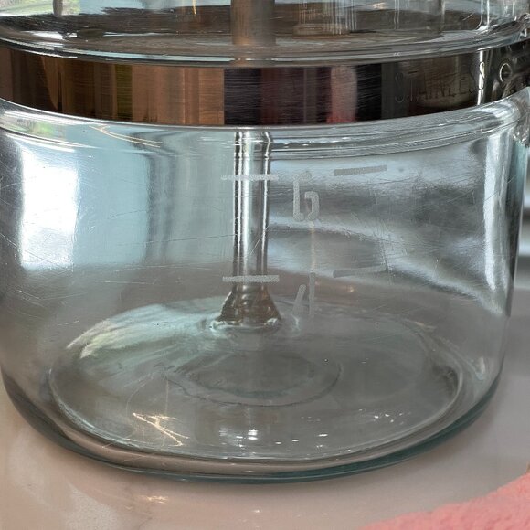 Vintage Pyrex Flameware Glass Percolator Coffee Pot (7756) Complete - Picture 4 of 11